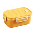 thumbnail image 2 of Qonioi 1000ML Bento Lunch Box, 3-Compartment 2 Layer Leak Proof Container for KidsAdults, Microwaveable Food Storage, 2 of 7
