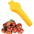 thumbnail image 1 of Nutcracker Chestnut Clip, Stainless Steel Walnut Opener Pliers,Chestnut Peeler, Chestnut Cutter, Chestnut Cracker Tool for Holiday Cooking, Chestnut Quick Opener and Cutter for Christmas (Yellow), 1 of 7