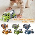 thumbnail image 2 of Car Transforming Robot Toy Warrior Fighting Vehicle Inertial Car Model GX, 2 of 8