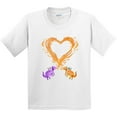 thumbnail image 3 of Inktastic Fire Heart Dragons Youth T-Shirt, 3 of 5