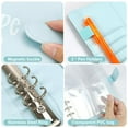 thumbnail image 3 of Gogcaro 100 Envelope Challenge Binder, Savings Challenges Sheets，Easy and Fun Way to Save $5,050, Budget Binder with Cash Envelopes, Savings Challenges Binder, Budget Planner Book Budgeting (Blue), 3 of 7