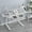 White, variant on Sumdeal Multifunctional Drafting Table with Stool,Hand Crank Adjustable Drawing Desk with 2 Metal Drawers and 1 Chair, Tiltable Glass Tabletop Diamond Painting Table with Chairs,Black
