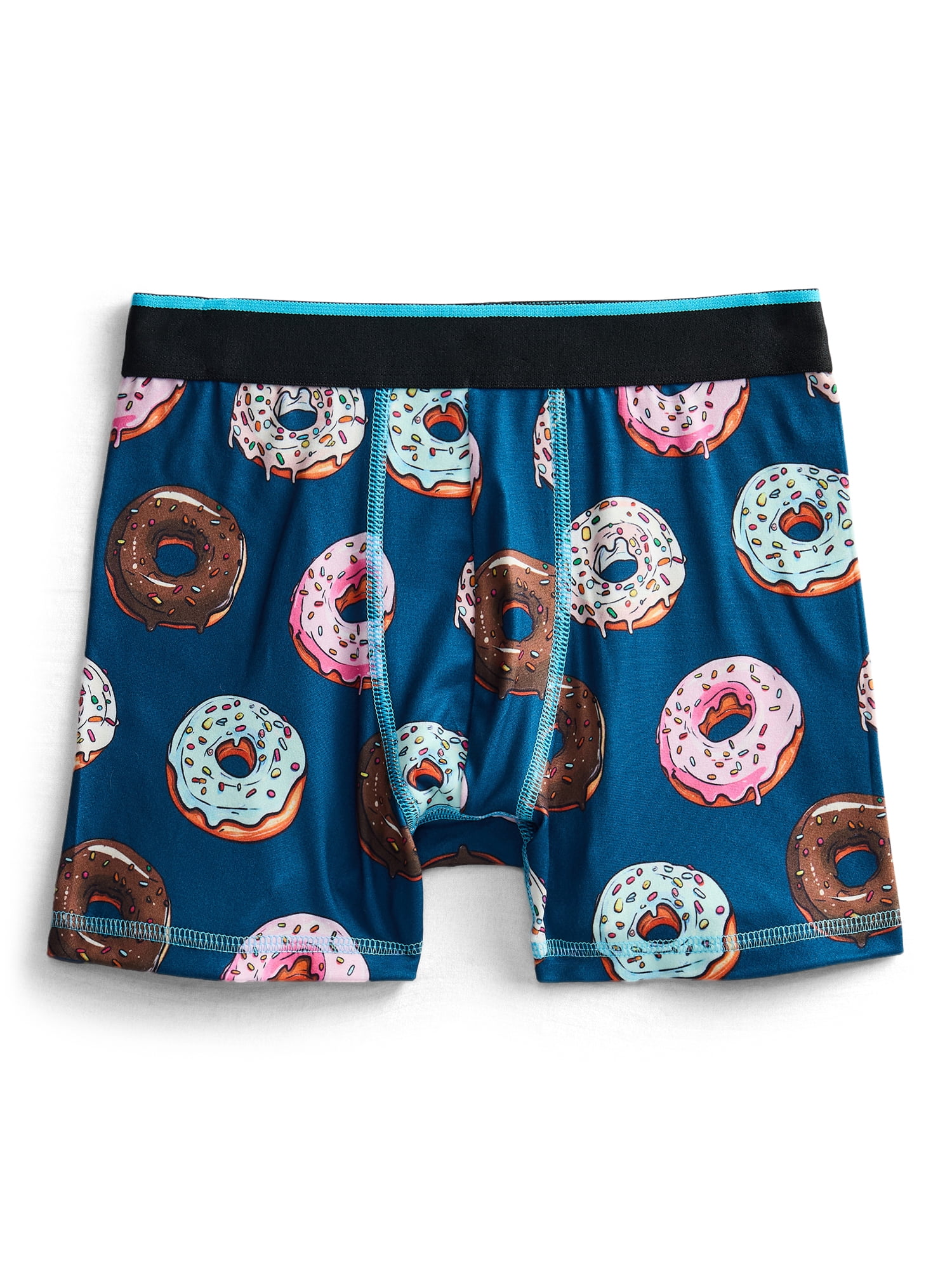 Wonder Nation Boys Boxer Brief Breakfast Underwear, 4-Pack, Sizes S-XL