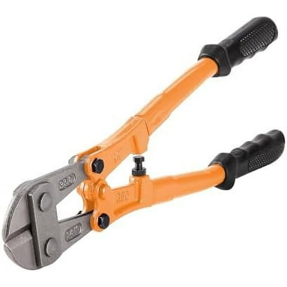 Bates- Bolt Cutter, 14", Orange, Chain Lock Cutter Heavy Duty, Bolt Cutters Heavy Duty for Locks, Screw Cutter, Chain Link Fence Cutter, Bolt and Wire Cutter, Chain Lock Cutters, Bolt Cutter Tool