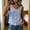 *Blue, variant on ClodeEU Women's Plaid Scoop Neck Button Down Sleeveless Tank Top,Casual Blouse for Summer Black,Women's Plus L