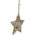 thumbnail image 4 of Northlight Tri-Color Star Shaped Christmas Ornament - 6" - Gold, 4 of 4