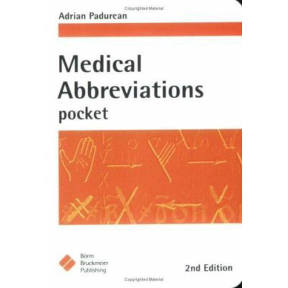Pre-Owned Medical Abbreviations: Pocket (Paperback) 1591032210 9781591032212