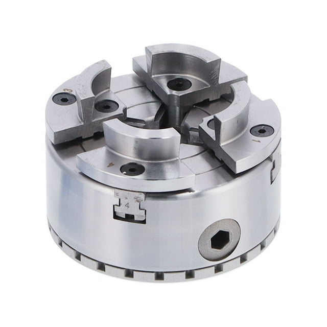 Self-Centering Lathe Chuck, Metal Sealing Woodworking Lathes Collet Kit 0.03mm Accuracy For Suppoting For Clamping