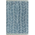 thumbnail image 2 of Rugs America BT25B Sky Vine Geometric Modern Blue Area Rug, 2'6" x 8', 2 of 6