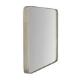thumbnail image 3 of Highland Nickel 24" x 36" Rounded Corner Mirror, Rectangular Framed Wall Mirror, Vanity Mirror, Multiple Finishes, 3 of 7