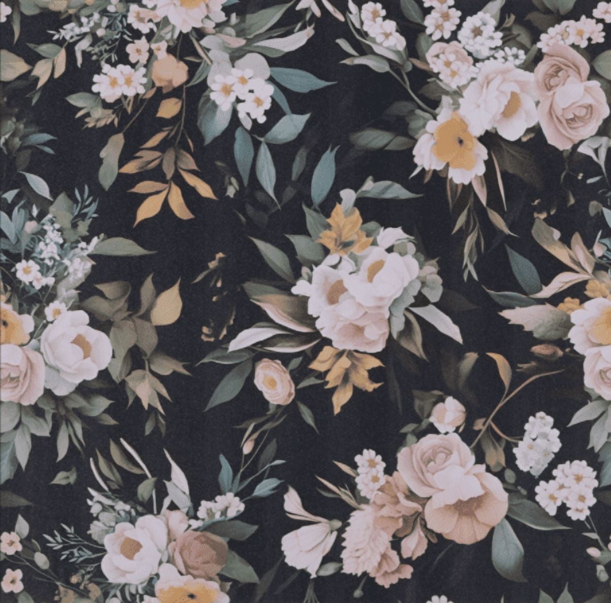 (4 pack) Abyssaly Flower Peel and Stick Wallpaper Colorful Floral Adhesive Removable Wallpaper Peel and Stick for Home Bedroom Cabinets Thicken 17.5-in x 118-in