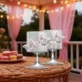 thumbnail image 6 of Outoloxit Valentine's Day Wine Glasses, Butterfly Decorated Stemware, Hand-Blown Romantic Champagne Flutes for Couples, Elegant Goblets for Juice & Cocktails, Set of 1, 5.2 Inch Height, 6 of 7