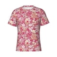 thumbnail image 4 of Vsdgher Sweet Print Men's Dry Fit Mesh Athletic Shirts Moisture Wicking Tennis T-Shirt Tops, 4 of 9