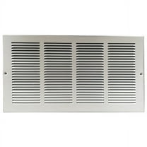 Manufacturer Varies Return Air Grille 17.75 X 17.75, White, Steel, 738 cfm 4MJR4