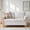 STRIPE, variant on Blue Two-Seater Farmhouse Sofa with Rolled Wide Arms,Solid Wood Accents For Cozy Living Room, Family Room, Reading Nook and Farmhouse Decor BLUE