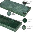 thumbnail image 3 of Bandeja de tocador de baño de mármol HESHIBI Natural Stone Green, 3 of 8