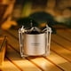 thumbnail image 4 of Estufa de alcohol de titanio TOMSHOO con tapa, patas plegables y olla, 4 of 8