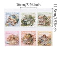 thumbnail image 3 of 180pcs Scrapbook Stickers, Picnic, Garden, Vintage Characters, Fruits, Desserts, Plants and Flowers Theme PET Landscape Sticker for Journaling, Scrapbooking, Junk Journal Supplies, DIY Crafts, 3 of 9