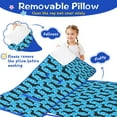 thumbnail image 3 of Blue Dachshunds Dog Toddler Nap Mats for Kids Preschool,Sleeping Mat Bag or Kids,Toddler Sleeping Bag,Toddler Nap Mat or Daycare, 3 of 6