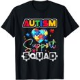 thumbnail image 1 of Autism Awareness Autism Squad Support Team Colorful Puzzle T-Shirt - As Picture - XL, 1 of 2