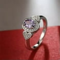 thumbnail image 4 of K-KED Fashion 925 Silver Ring Women Delicate Jewelry Cubic Zircon Wedding Ring Sz 6-10-Style_25-10, 4 of 6