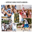 thumbnail image 6 of Sikiie Sunflowers Basketball Jersey Reversible Men's Mesh Athletic Sports Shirts Training Practice S-4XLSmall, 6 of 6