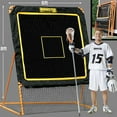 thumbnail image 1 of EZgoal 8'X6' Professional Folding Lacrosse Rebounder | LAX Throwback, 1 of 1