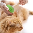 thumbnail image 4 of Fiudx Cepillo de Vapor Recargable para Mascotas, Masajeador de Gel de Sílice, Función de Autolimpieza, Elimina El Pelo Suelto, Peine Suave para Mascotas, Aseo Cómodo, Regalo Ideal para Amantes de Las, 4 of 5