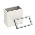 thumbnail image 6 of Gatco 1918 Stainless Steel Trash Can - Matte Pearl / Satin Nickel, 6 of 7