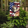 thumbnail image 2 of French Bulldog Frenchie USA Patriotic American Flag Garden Flag, 2 of 5