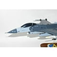 thumbnail image 3 of Lockheed Martin® F-16 Fighting Falcon®, 185th Fighter Wing, 18" Mahogany Scale Model, 3 of 7