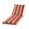 thumbnail image 2 of Greendale Home Fashions 73'' x 23'' Outdoor Chaise Lounge Cushion, Roma Stripe, 2 of 8