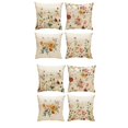 thumbnail image 1 of Spring Pillow Covers 18X18 Set Of 4 Farmhouse Throw Pillow, 1 of 5