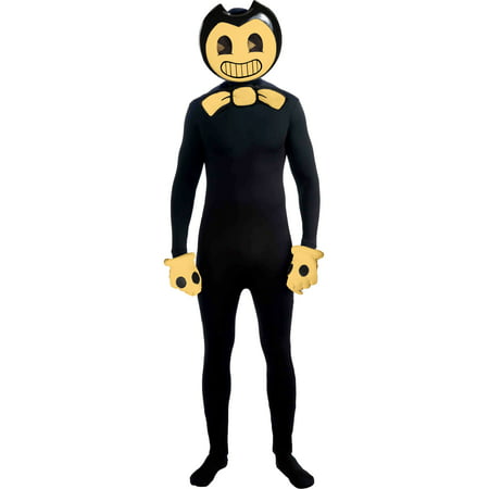 Adult Mens Bendy And The Ink Machine Exclusive Costume Bundle