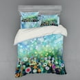 thumbnail image 2 of Ambesonne Floral Bedding Set 3 Pcs, Flying Dandelions Art, Twin XL, Multicolor, 2 of 3