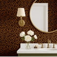 thumbnail image 4 of S4Sassy Leopard Print Wallpaper - Animal Theme Removable Walls Covering, 25" x 60" Self-Adhesive Vinyl Wall Paper, Decorative Wallwrap, Easy DIY Walls Covering For Bedroom, Living Room - Brown, 4 of 9