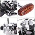 thumbnail image 3 of LHCER All Metal Reel,LureReel,Portable All Metal Ice Fishing Waterproof Anti-Rust Fish Lure Rod Wheel Reel Tackle with Small Handle, 3 of 8