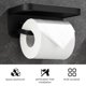 thumbnail image 2 of Soporte de papel higiénico 2 en 1 con estante para teléfono para yeacher  Soporte de papel higiénico con estante para teléfono, 2 of 6