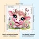 thumbnail image 5 of 5D DIY Parcial Perforación Especial Kit Pintura Diamantes Vacas 30x30cm, 5 of 9