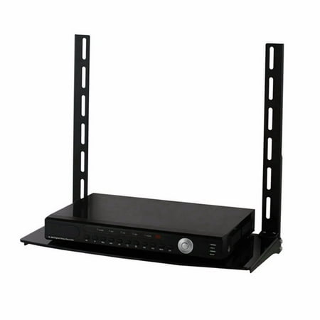 Floating Gl Shelf Wall Mount Bracket Tv Stand Support Holder Floating Gl Shelf Wall Mount Bracket Tv Stand Support Holder Above Under Component Cable Box
