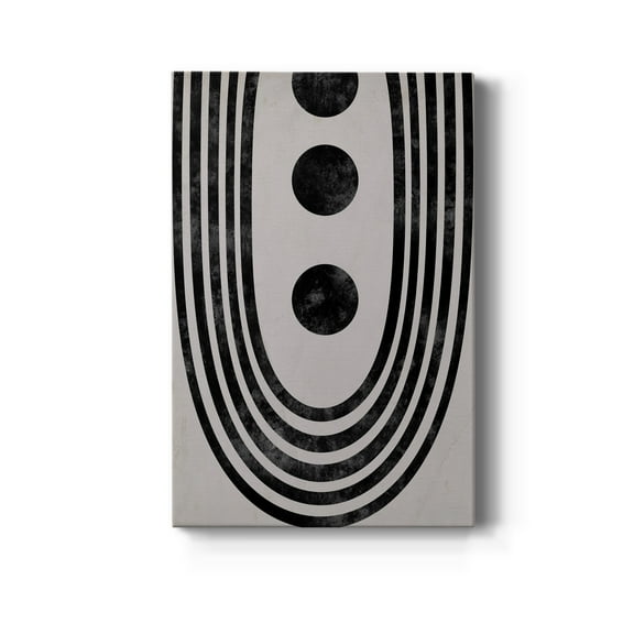 Tubular Abstract II Premium Gallery Wrapped Canvas - Ready to Hang - 8 x 12