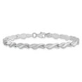 thumbnail image 3 of 14K White Gold Bracelet, 3 of 4