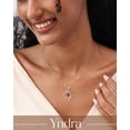 thumbnail image 2 of Yndra 18k Gold Plated Heart Necklace for Women,S925 Sterling Silver February Amethyst Birthstone Crown Pendant Necklace,Jewelry Gift for Her Wife Mom Girlfriend,Birthday Mother’s Day Gift, 2 of 11