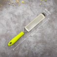 thumbnail image 1 of Râpe à Fromage en Acier Inoxydable 304, Râpe à Fromage, Raboteuse Longue, Outils de Cuisine, Déchiqueteuse de Citron, Jaune, 1 of 1