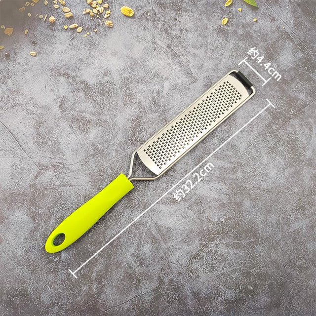 Râpe à Fromage en Acier Inoxydable 304, Râpe à Fromage, Raboteuse Longue, Outils de Cuisine, Déchiqueteuse de Citron, Jaune