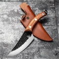 thumbnail image 3 of Professional 8 Inch Meat Cleaver Knife - Chinese Cleaver/ Chef Knives, Stainless Steel Durable Sharp Cooking Knife with Ergonomic Handle, 3 of 11