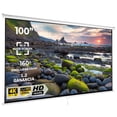 thumbnail image 5 of Pantalla Proyector Manual 100pulg. AUDIOTEK Blanco Intenso Blackout 16:9 Quick Release, 5 of 5