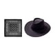 thumbnail image 3 of Sombrero de vaquero con bandana Yinane Rosa claro con pañuelo, 3 of 5
