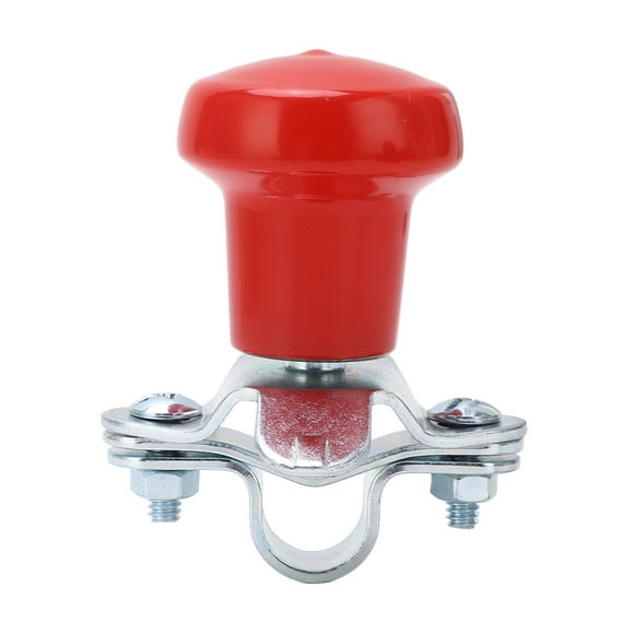 Deep Spoke Steering Wheel Assist Ball, 3004-2348 Red Steering Wheel Spinner Anti Skid Universal Exact Fit for Car for Boat for Truck