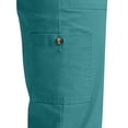 thumbnail image 5 of Women's Military Cargo Pants Solid Color With Elastic Waist Casual Clothes Pockets Full Length Pants, 5 of 7